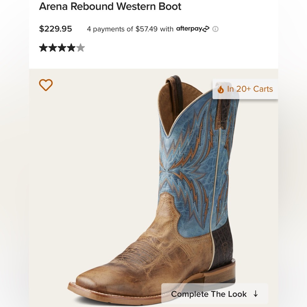 Ariat Men’s Cowboy Boots, Western Boots